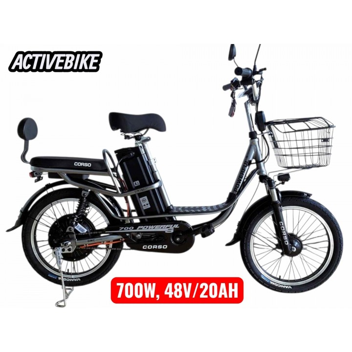 Електровелосипед Corso Powerfull 20" FW-18648 (700W, 48V/20Ah)
